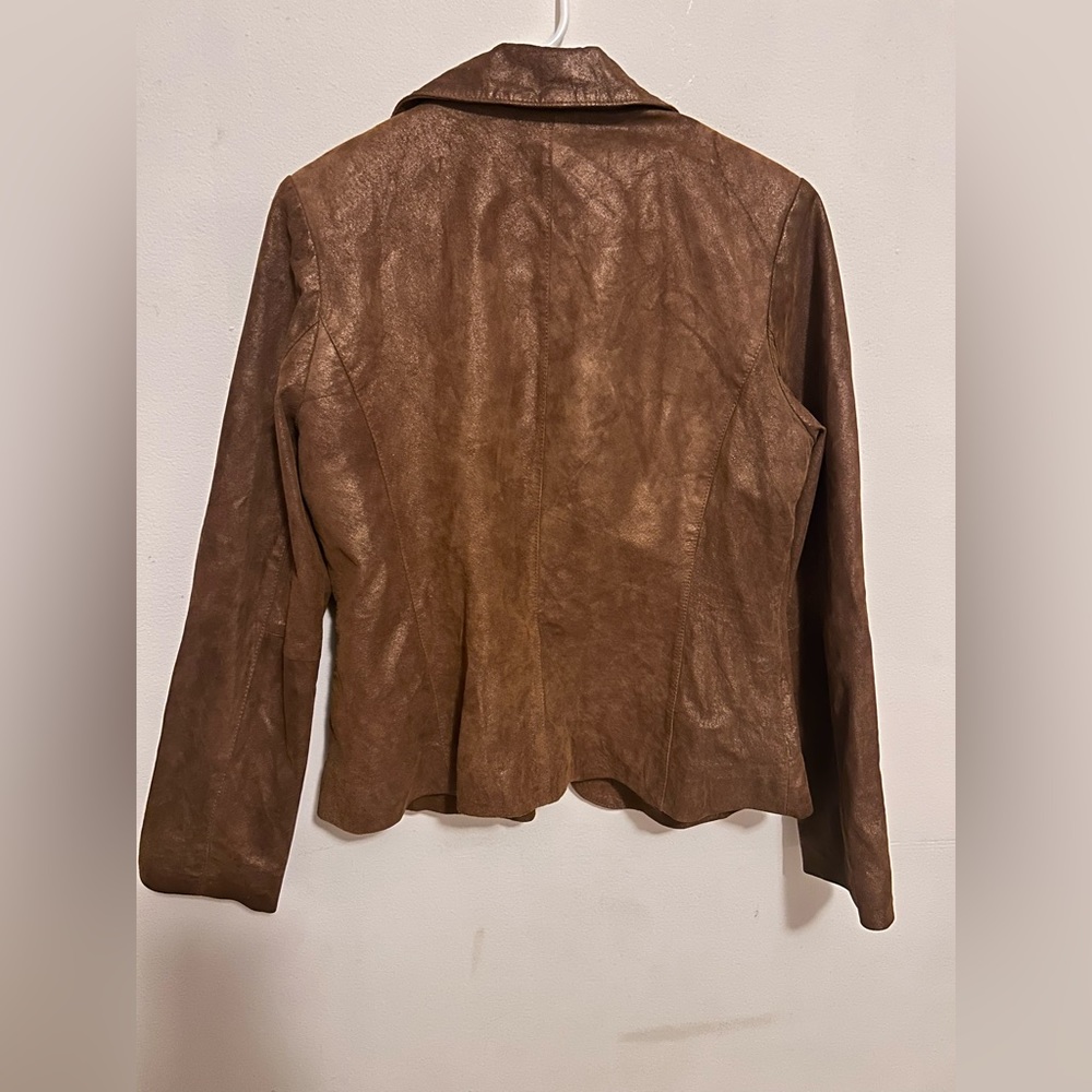 Apt 9 Brown Leather Jacket